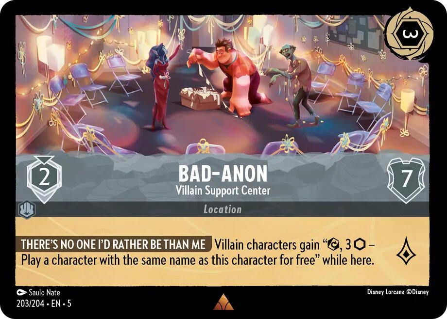 Bad-Anon - Villain Support Center (203/204) [Shimmering Skies] | Odin's Place