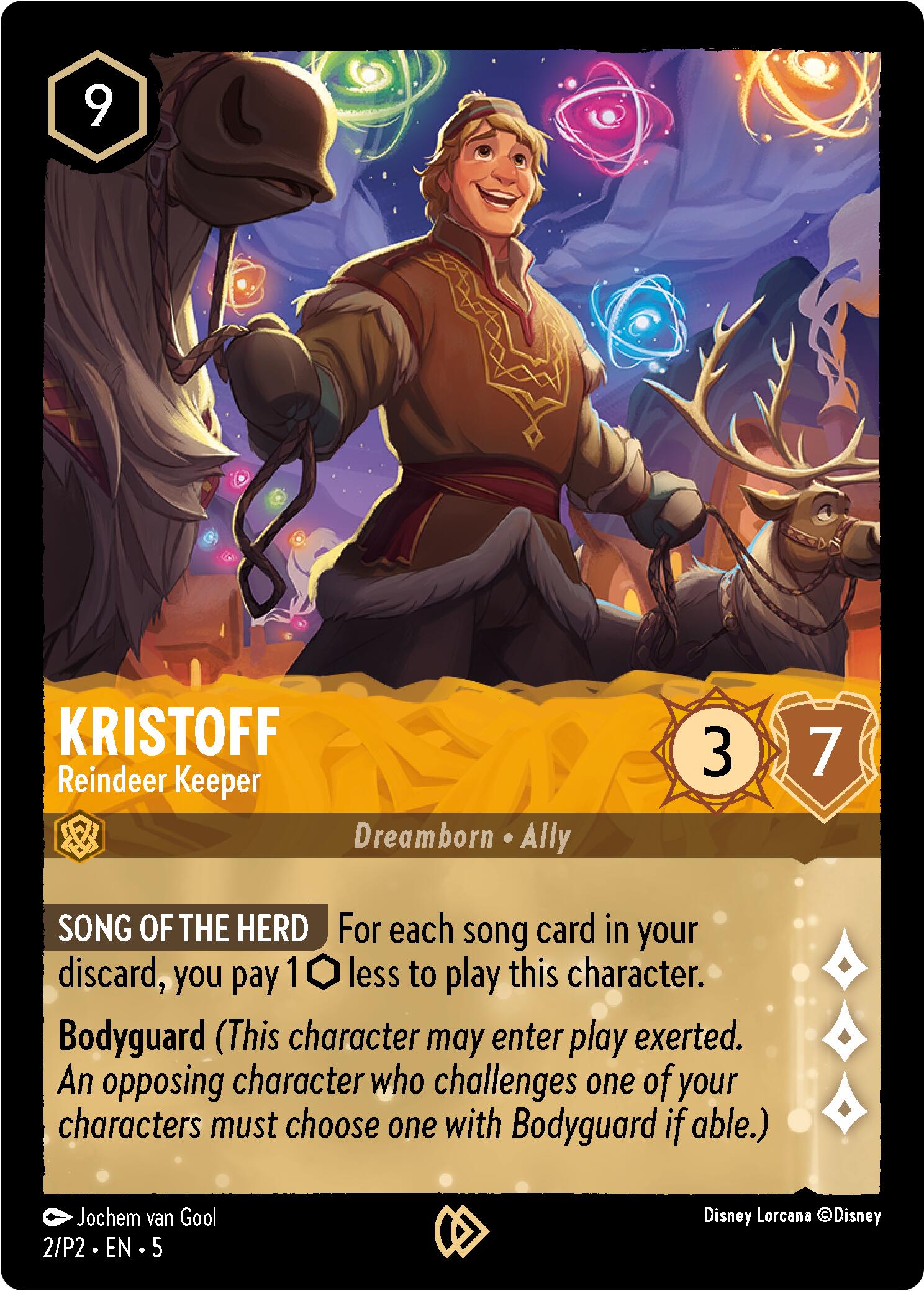 Kristoff - Reindeer Keeper (2) [Promo Cards] | Odin's Place