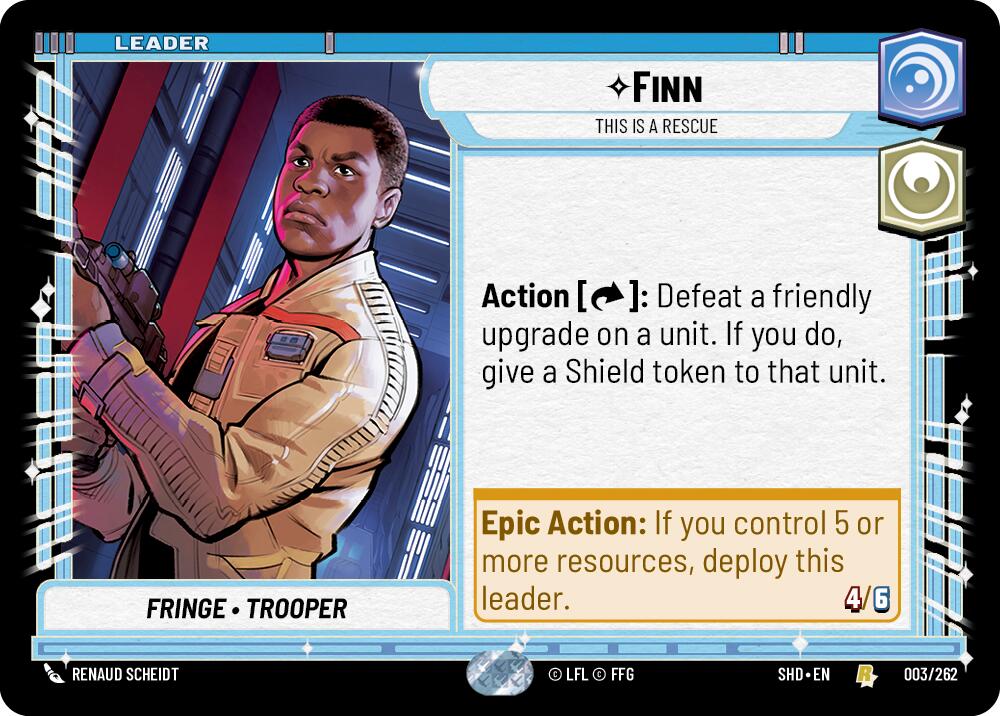 Finn - This is a Rescue (003/262) (003/262) [Shadows of the Galaxy] | Odin's Place