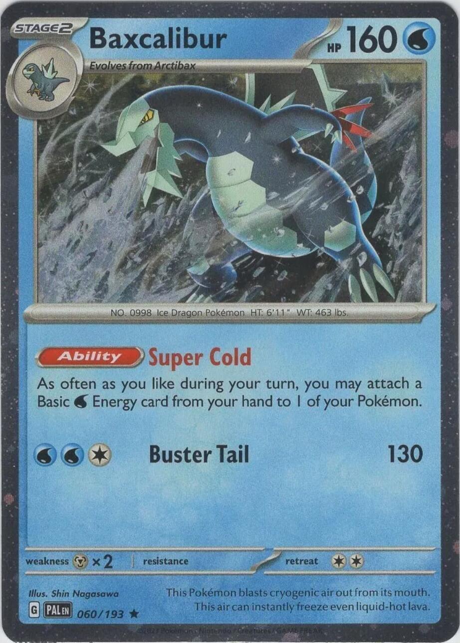 Baxcalibur (060/193) (Cosmos Holo) [Miscellaneous Cards] | Odin's Place