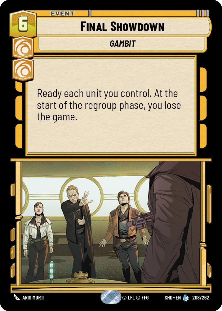 Final Showdown (208/262) (208/262) [Shadows of the Galaxy] | Odin's Place