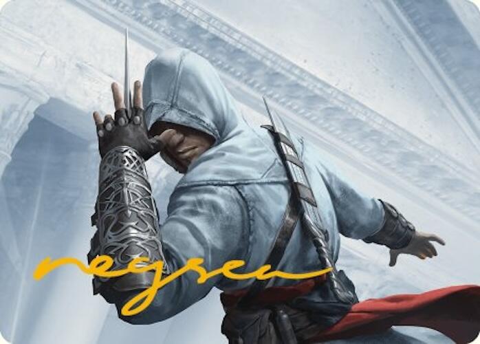 Altair Ibn-La'Ahad Art Card (Gold-Stamped Signature) [Assassin's Creed Art Series] | Odin's Place