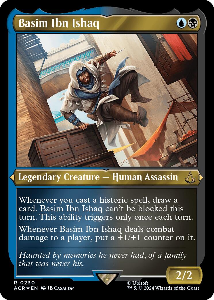 Basim Ibn Ishaq (Foil Etched) [Assassin's Creed] | Odin's Place