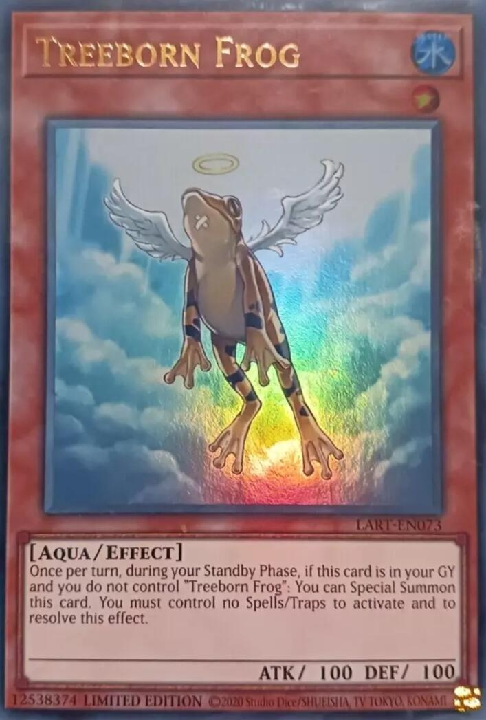Treeborn Frog [LART-EN073] Ultra Rare | Odin's Place