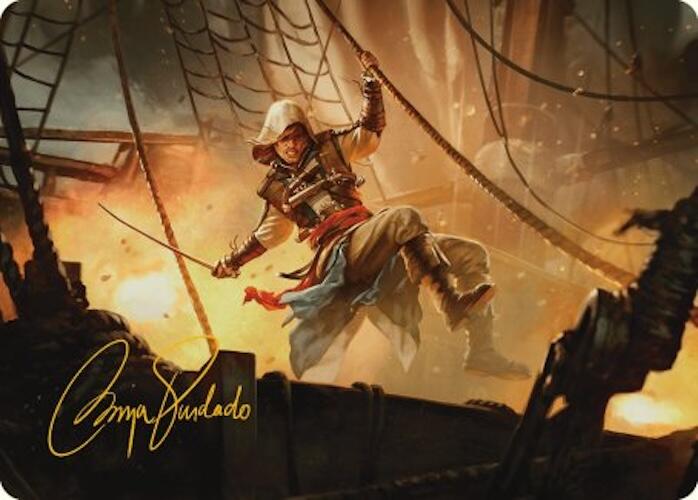 Edward Kenway Art Card (Gold-Stamped Signature) [Assassin's Creed Art Series] | Odin's Place