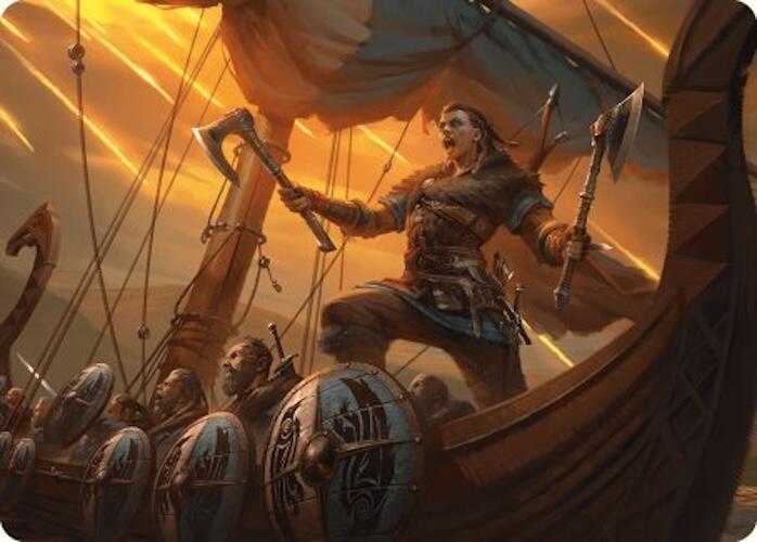 Eivor, Battle-Ready Art Card [Assassin's Creed Art Series] | Odin's Place