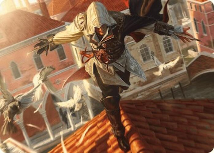 Ezio, Blade of Vengeance Art Card [Assassin's Creed Art Series] | Odin's Place