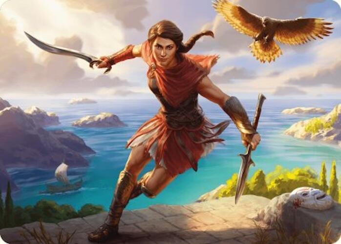Kassandra, Eagle Bearer Art Card [Assassin's Creed Art Series] | Odin's Place