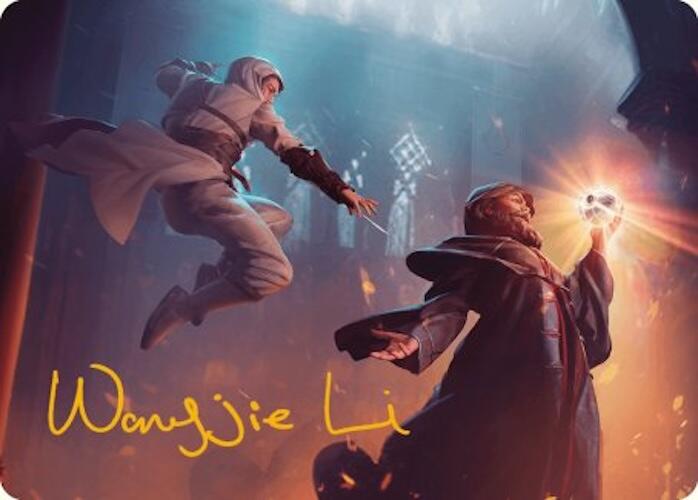 Mortify Art Card (Gold-Stamped Signature) [Assassin's Creed Art Series] | Odin's Place