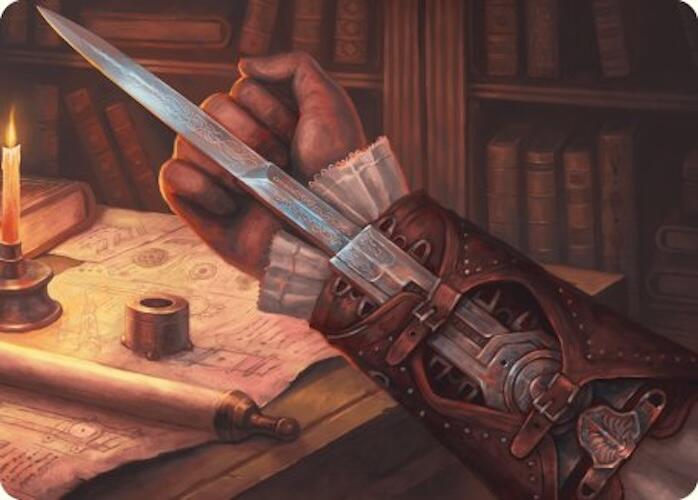 Hidden Blade Art Card [Assassin's Creed Art Series] | Odin's Place