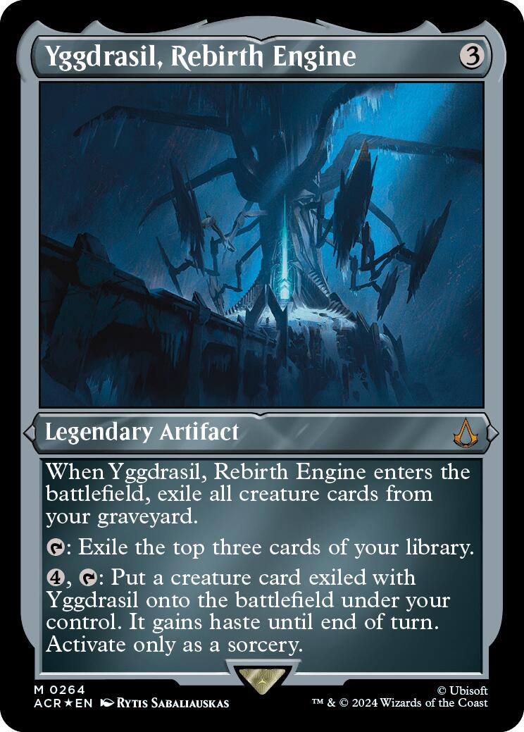 Yggdrasil, Rebirth Engine (Foil Etched) [Assassin's Creed] | Odin's Place
