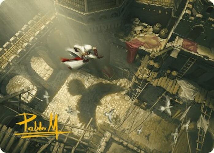 Rooftop Bypass Art Card (Gold-Stamped Signature) [Assassin's Creed Art Series] | Odin's Place
