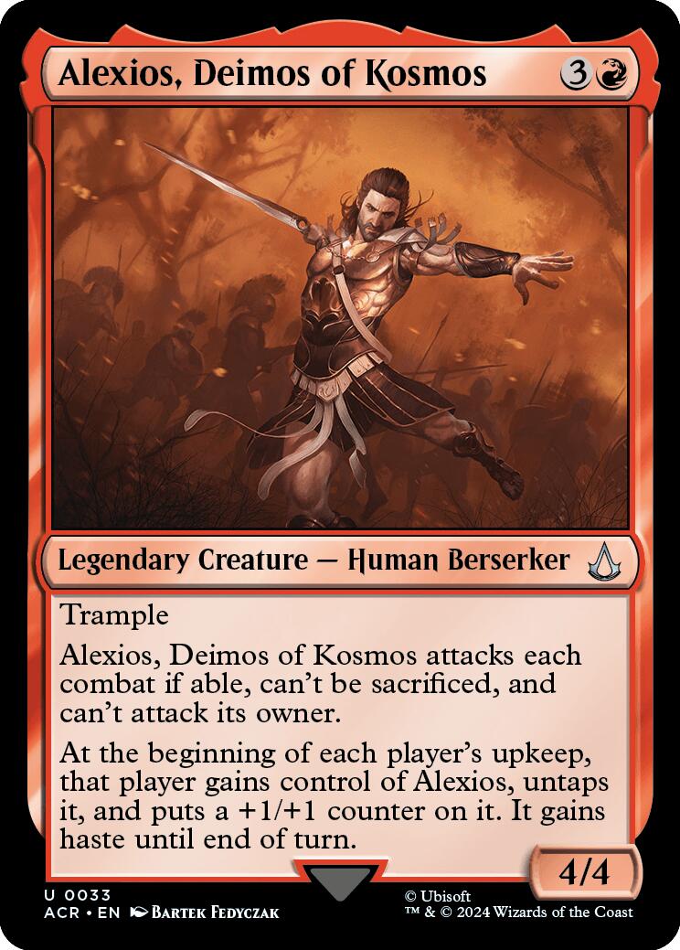 Alexios, Deimos of Kosmos [Assassin's Creed] | Odin's Place
