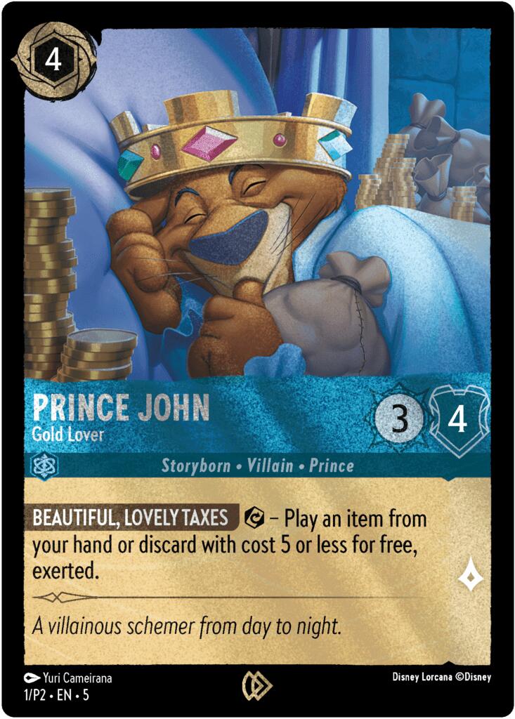 Prince John - Gold Lover (1) [Promo Cards] | Odin's Place