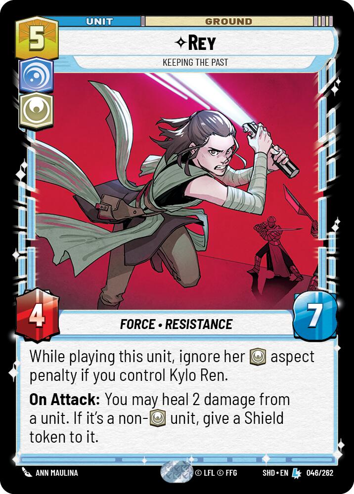 Rey - Keeping the Past (046/262) (046/262) [Shadows of the Galaxy] | Odin's Place