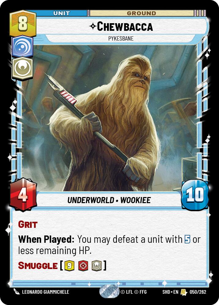 Chewbacca - Pykesbane (050/262) (050/262) [Shadows of the Galaxy] | Odin's Place
