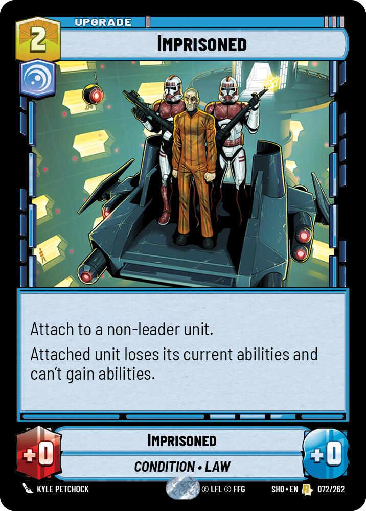 Imprisoned (072/262) (072/262) [Shadows of the Galaxy] | Odin's Place