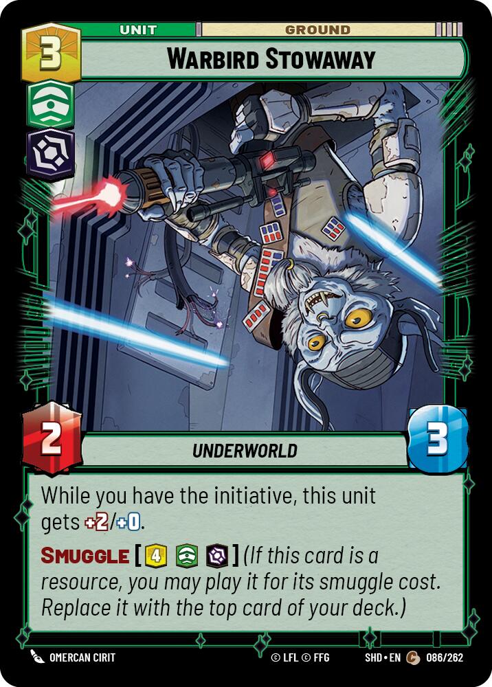 Warbird Stowaway (086/262) (086/262) [Shadows of the Galaxy] | Odin's Place