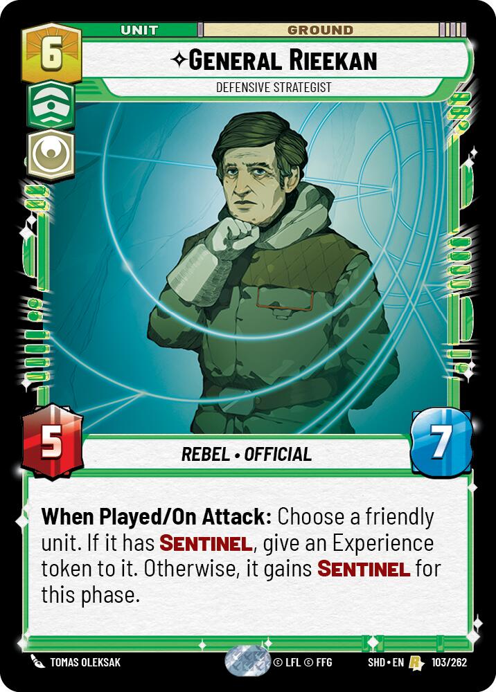 General Rieekan - Defensive Strategist (103/262) (103/262) [Shadows of the Galaxy] | Odin's Place