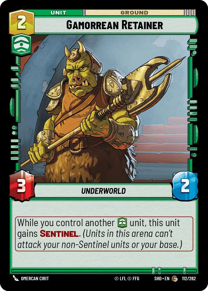 Gamorrean Retainer (112/262) (112/262) [Shadows of the Galaxy] | Odin's Place
