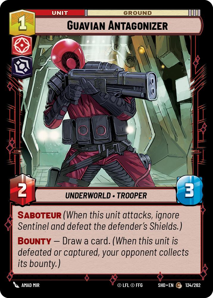 Guavian Antagonizer (134/262) (134/262) [Shadows of the Galaxy] | Odin's Place
