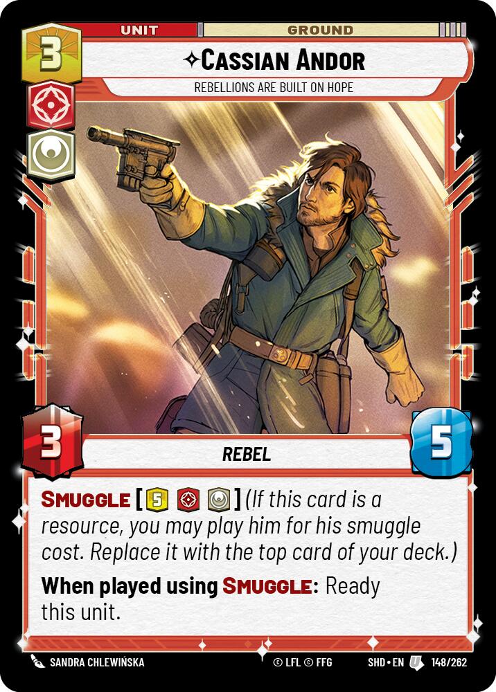 Cassian Andor - Rebellions Are Built On Hope (148/262) (148/262) [Shadows of the Galaxy] | Odin's Place