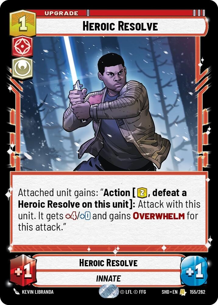 Heroic Resolve (155/262) (155/262) [Shadows of the Galaxy] | Odin's Place