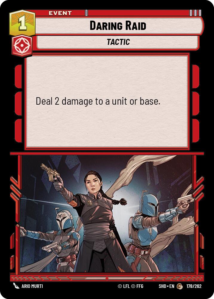 Daring Raid (178/262) (178/262) [Shadows of the Galaxy] | Odin's Place