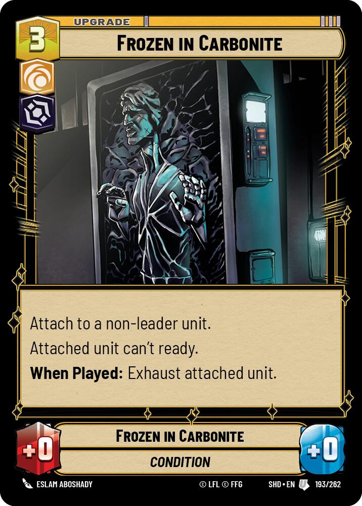 Frozen in Carbonite (193/262) (193/262) [Shadows of the Galaxy] | Odin's Place