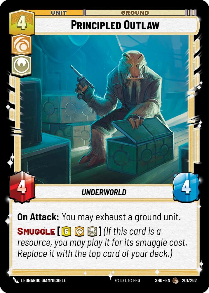Principled Outlaw (201/262) (201/262) [Shadows of the Galaxy] | Odin's Place