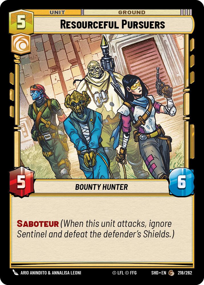 Resourceful Pursuers (218/262) (218/262) [Shadows of the Galaxy] | Odin's Place