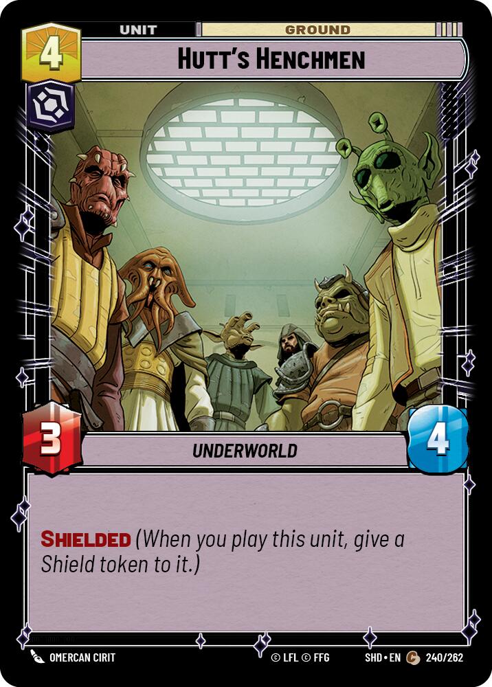 Hutt's Henchmen (240/262) (240/262) [Shadows of the Galaxy] | Odin's Place