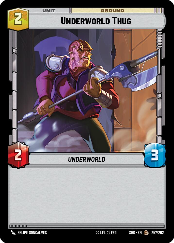 Underworld Thug (257/262) (257/262) [Shadows of the Galaxy] | Odin's Place