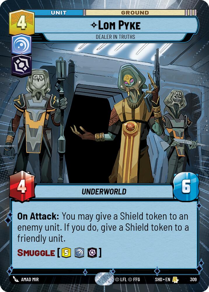Lom Pyke - Dealer in Truths (309) (Hyperspace) (309) [Shadows of the Galaxy] | Odin's Place
