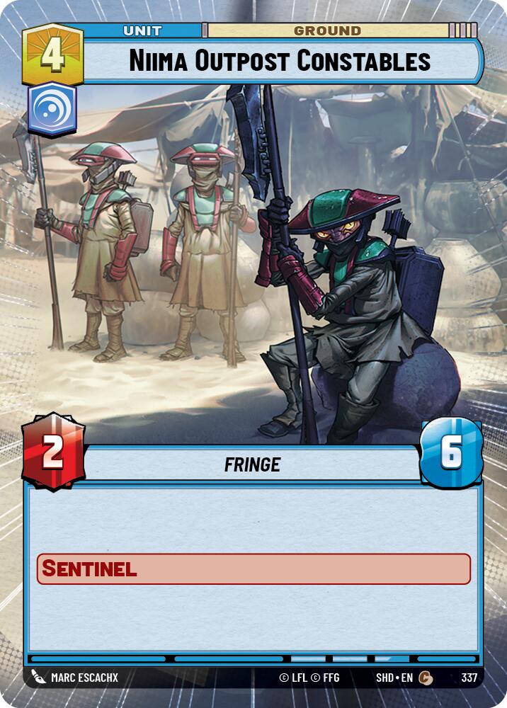 Niima Outpost Constables (337) (Hyperspace) (337) [Shadows of the Galaxy] | Odin's Place