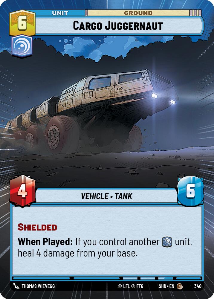 Cargo Juggernaut (340) (Hyperspace) (340) [Shadows of the Galaxy] | Odin's Place