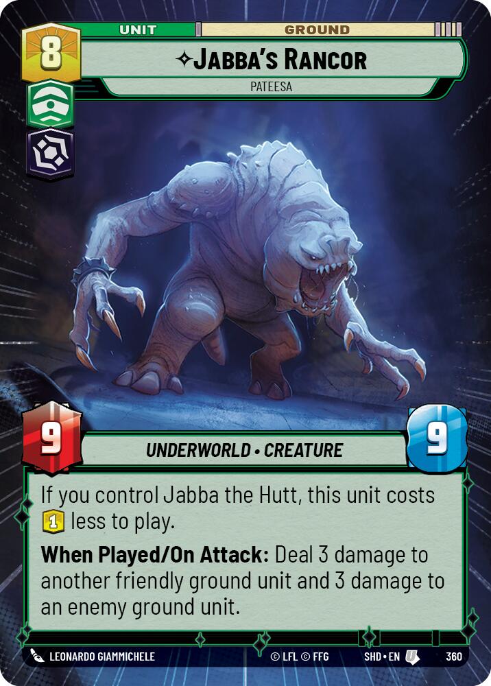 Jabba's Rancor - Pateesa (360) (Hyperspace) (360) [Shadows of the Galaxy] | Odin's Place