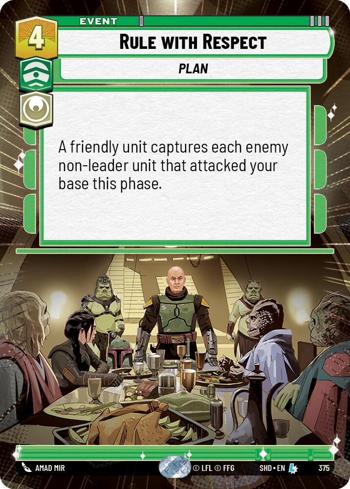 Rule With Respect (375) (Hyperspace) (375) [Shadows of the Galaxy] | Odin's Place