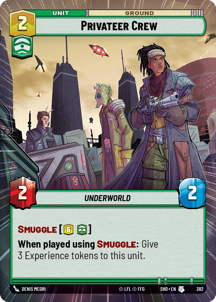 Privateer Crew (382) (Hyperspace) (382) [Shadows of the Galaxy] | Odin's Place
