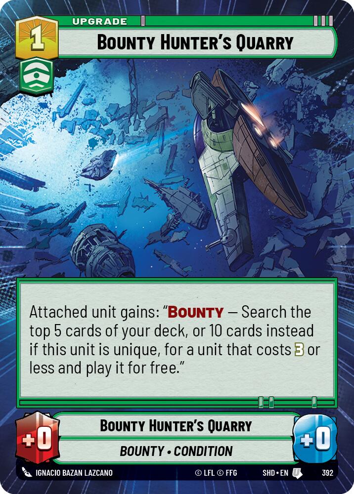 Bounty Hunter's Quarry (392) (Hyperspace) (392) [Shadows of the Galaxy] | Odin's Place