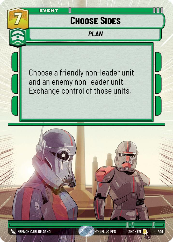 Choose Sides (401) (Hyperspace) (401) [Shadows of the Galaxy] | Odin's Place
