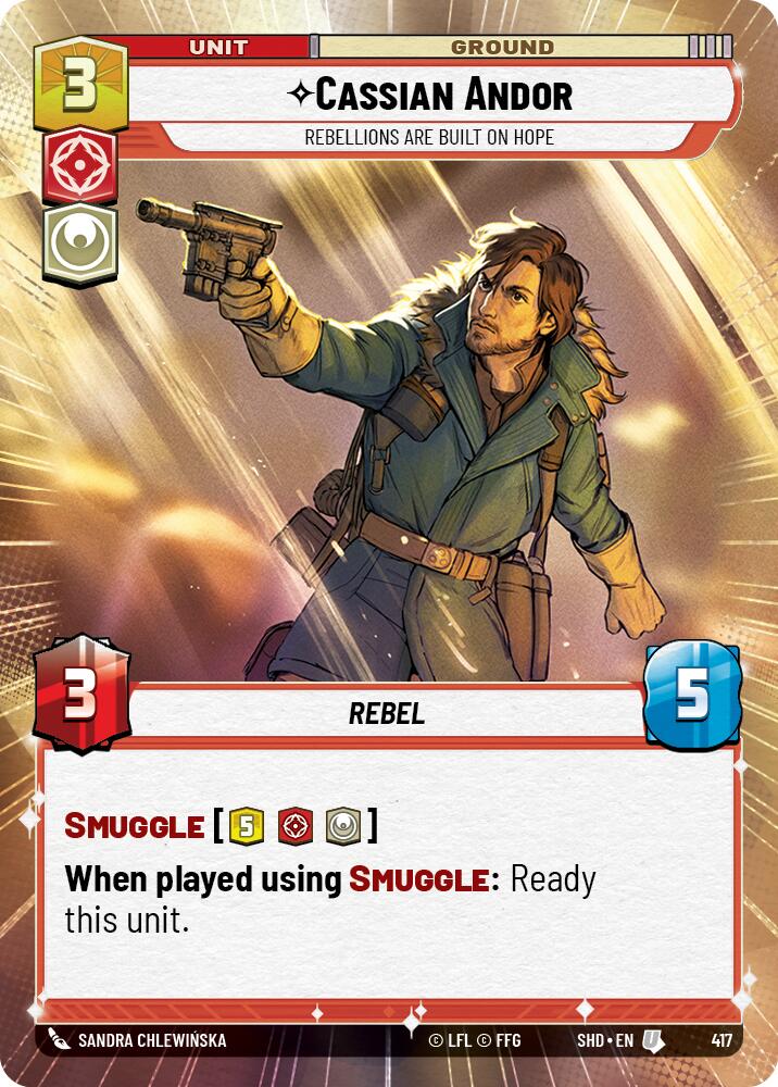 Cassian Andor - Rebellions Are Built On Hope (417) (Hyperspace) (417) [Shadows of the Galaxy] | Odin's Place
