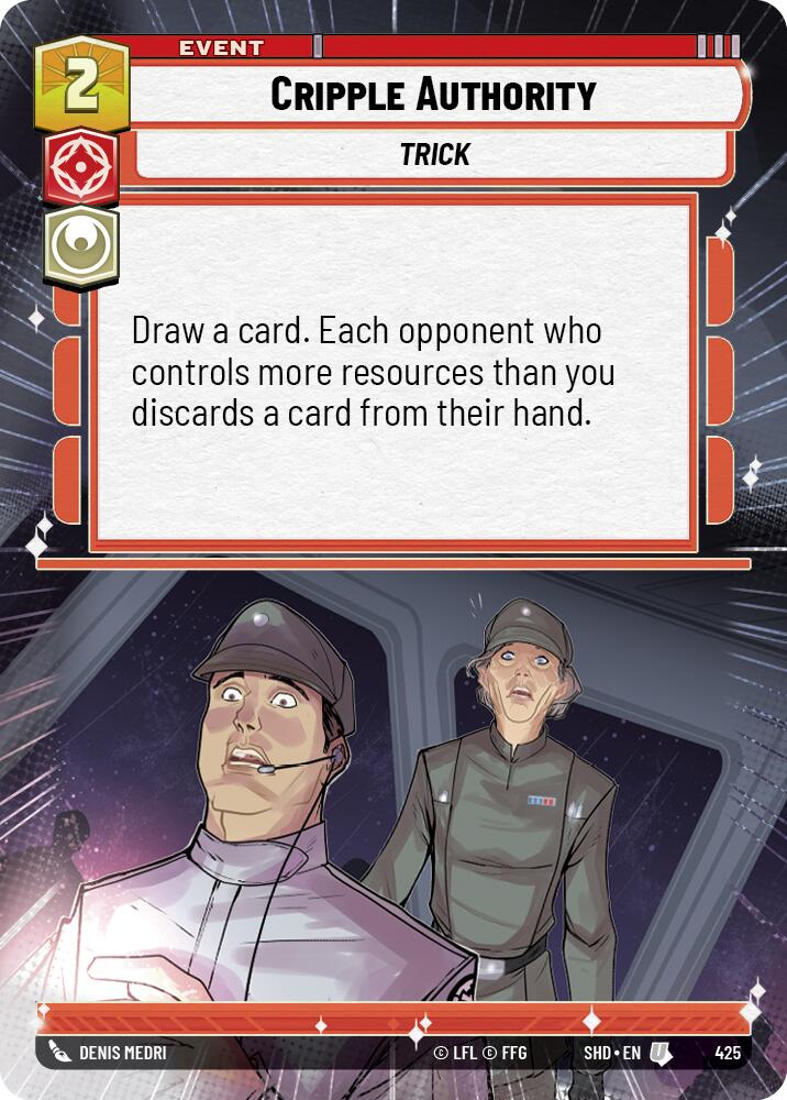 Cripple Authority (425) (Hyperspace) (425) [Shadows of the Galaxy] | Odin's Place
