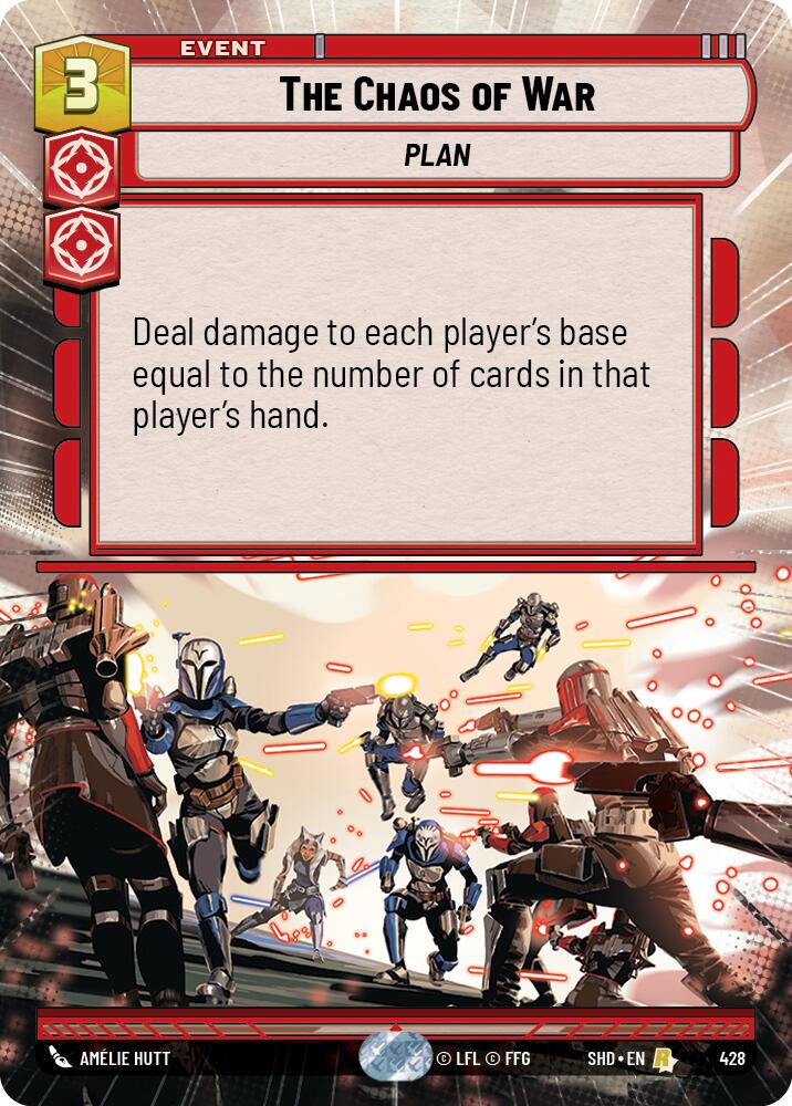 The Chaos of War (428) (Hyperspace) (428) [Shadows of the Galaxy] | Odin's Place