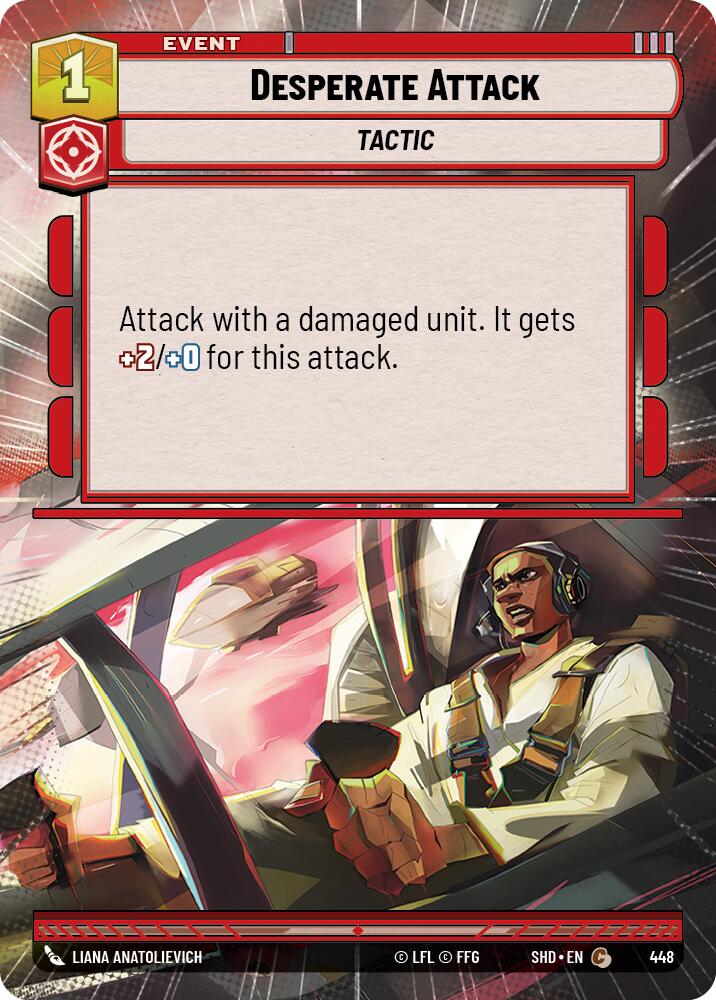 Desperate Attack (448) (Hyperspace) (448) [Shadows of the Galaxy] | Odin's Place