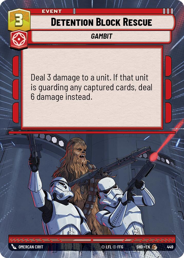 Detention Block Rescue (449) (Hyperspace) (449) [Shadows of the Galaxy] | Odin's Place