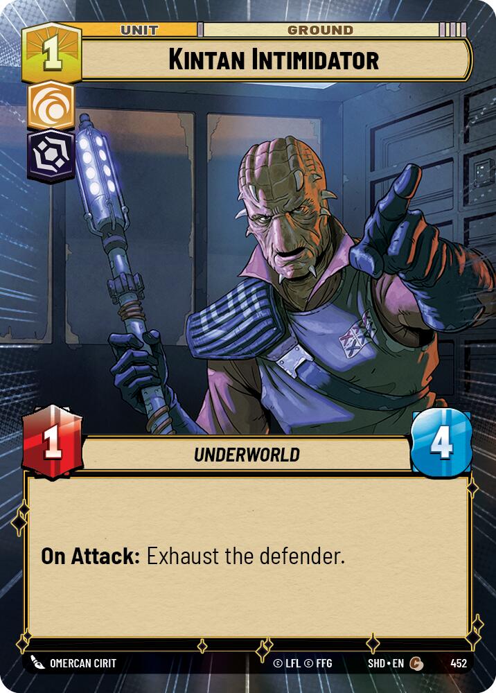 Kintan Intimidator (452) (Hyperspace) (452) [Shadows of the Galaxy] | Odin's Place