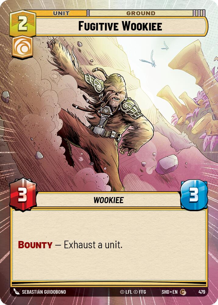 Fugitive Wookiee (479) (Hyperspace) (479) [Shadows of the Galaxy] | Odin's Place