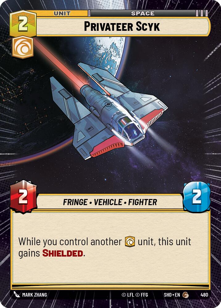 Privateer Scyk (480) (Hyperspace) (480) [Shadows of the Galaxy] | Odin's Place