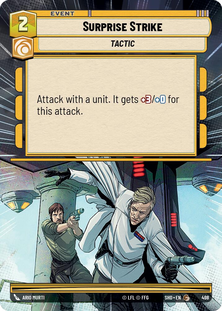 Surprise Strike (498) (Hyperspace) (498) [Shadows of the Galaxy] | Odin's Place